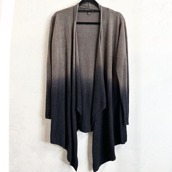 Barefoot Dreams Ombre Soft Bamboo Chic Lite Knit Waterfall Cardigan Large/XL - Picture 1 of 12